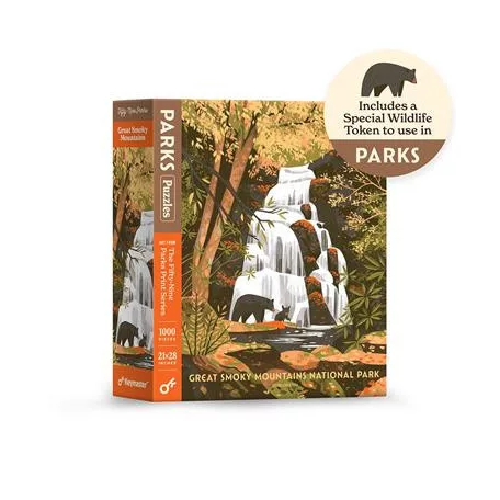Parks Puzzles - Great Smoky Mountains-KYM05PZ01