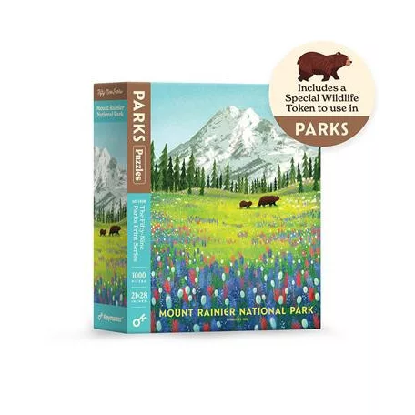 Parks Puzzles - Mount Rainier-KYM05PZ02