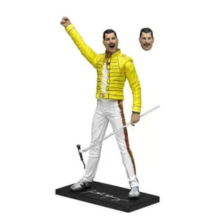 Freddie Mercury - 7” Scale Action Figure - Freddie Mercury (Yellow Jacket)-NECA42066