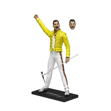 Freddie Mercury - 7” Scale Action Figure - Freddie Mercury (Yellow Jacket)-NECA42066