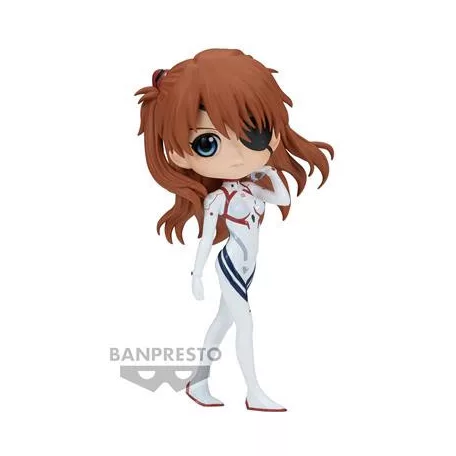 Evangelion: 3.0+1.0 - Banpresto Q Posket Figure - Asuka Shikinami (Langley Plugsuit Ver. A)-BP88483P