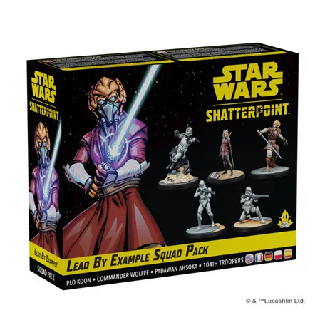 Star Wars Shatterpoint Lead by Example Squad Pack - EN/FR/PL/DE/ES-SWP11