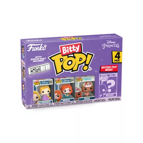 Funko Bitty POP! Disney Princesses - Rapunzel (3+1 Mystery Chase)-FK73030