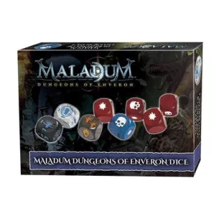 Battle Systems - Maladum: Dungeons of Enveron Dice-BSGMDA002