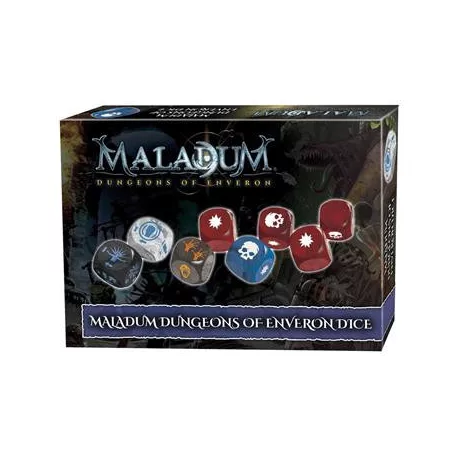 Battle Systems - Maladum: Dungeons of Enveron Dice-BSGMDA002