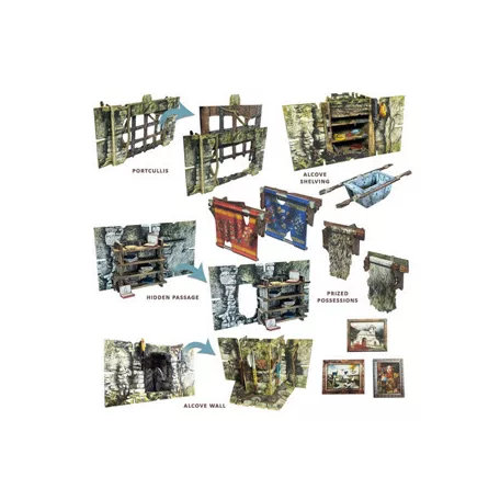 Battle Systems - Crypts and Caverns Dungeon Upgrade Pack-BSTFDE001