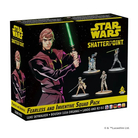 Star Wars: Shatterpoint - Fearless and Inventive Squad Pack - EN/FR/PL/DE/SP-SWP22