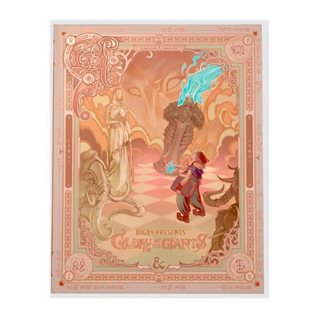 Dungeons & Dragons RPG - Bigby Presents: Glory of the Giants Alt. Cover - EN-D24320000