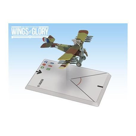 WW1 Wings of Glory Nieuport 16 Escadrille Lafayette Airplane Pack - EN-WGF125C