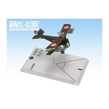 WW1 Wings of Glory Nieuport 16 De Guibert Airplane Pack - EN-WGF125D