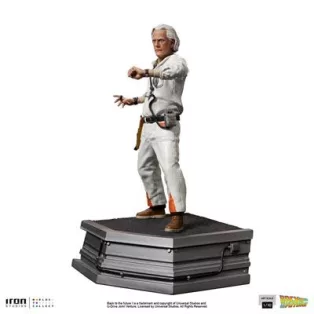 Back to the Future Doc Brown Art Scale 1/10-UNBTTF82123-10