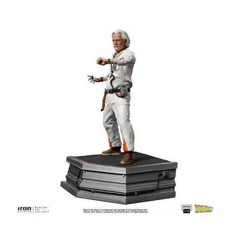 Back to the Future Doc Brown Art Scale 1/10-UNBTTF82123-10