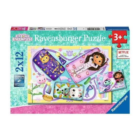 Ravensburger Puzzle - Gabby's Dollhouse 2x12pc-05709