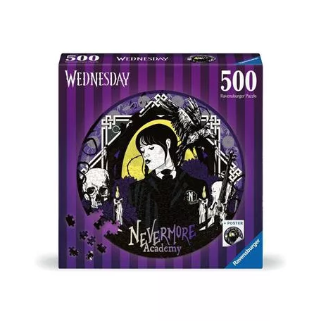 Ravensburger Puzzle - AT Wednesday 500pc-17573