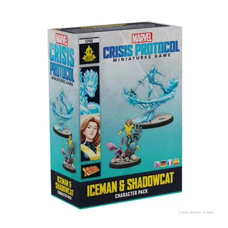Marvel Crisis Protocol - Iceman & Shadowcat - EN/DE/FR/SP-CP96