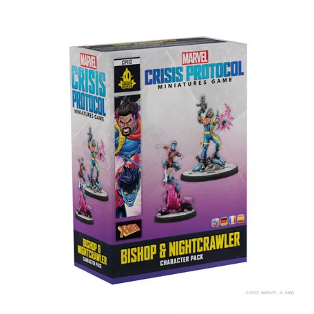 Marvel Crisis Protocol - Bishop & Nightcrawler - EN/DE/FR/SP-CP112