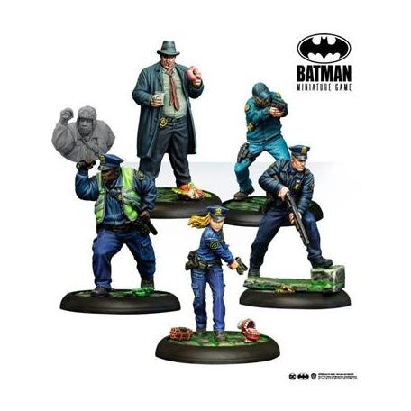 Batman Miniature Game: GCPD Agents (Back To Gotham) - EN-35DC336