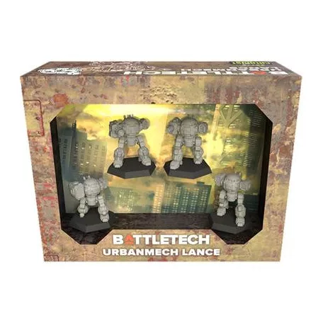 Battletech: UrbanMech Lance Force Pack - EN-CAT-35776